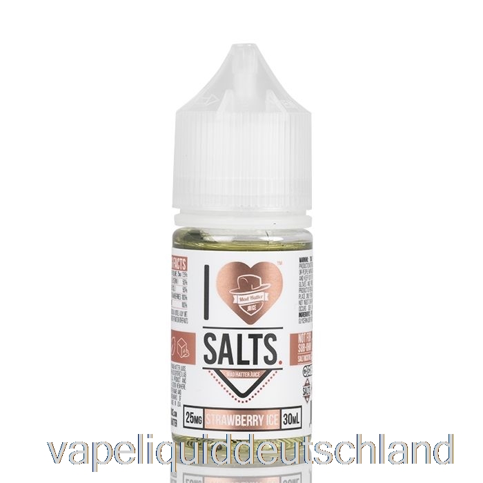 Erdbeereis – Ich Liebe Salze – 30 Ml 50 Mg Vape Deutschland